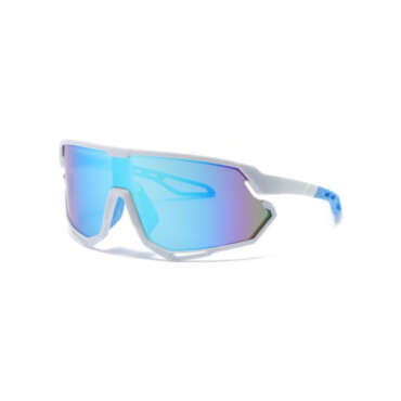 White Frame / Blue