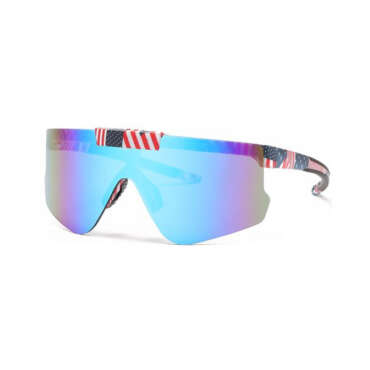 Designer American Flag Frame / Blue
