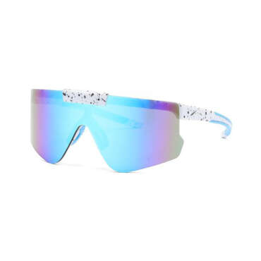 White Frame / Blue