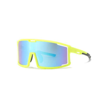 Neon Yellow Frame / Blue