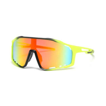 Neon Yellow Frame / Red