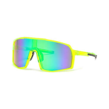 Clear Neon Yellow Frame / Purple