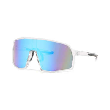 Clear White Frame / Blue
