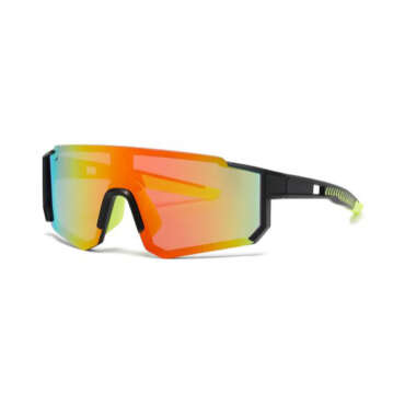 Neon Yellow Accented Frame / Red